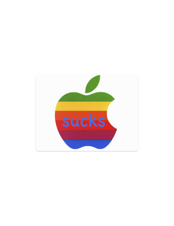apple sucks